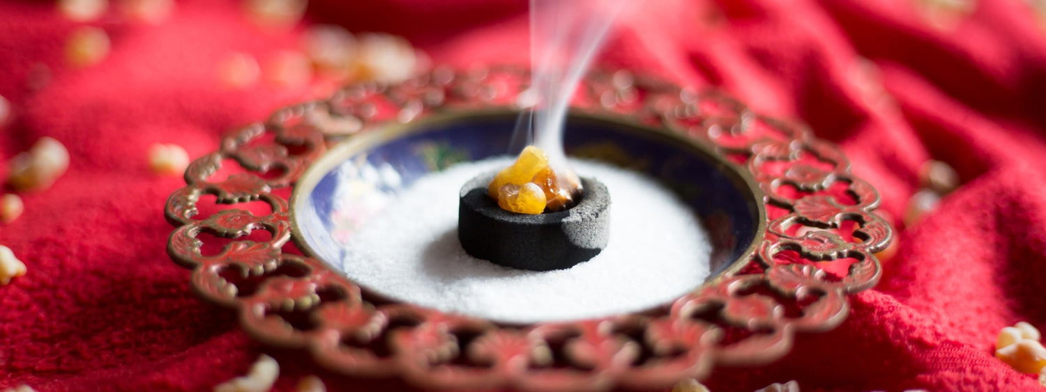 Magi Frankincense Burning It